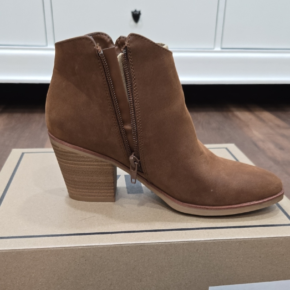 MIA Tan Ankle Booties